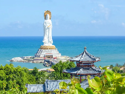 海南南山文化苑+天涯海角+分界洲島+?；◢u4天